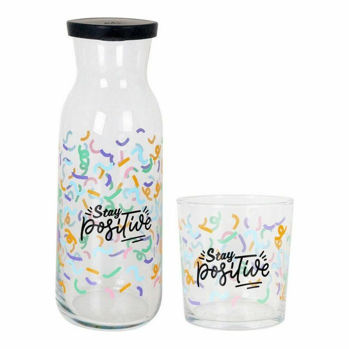 Set de Vasos LAV Positive Botella Cristal 7 Piezas (4 Unidades) (7 pcs) 1