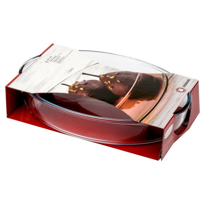 Bandeja para Horno 59064 Transparente Vidrio de Borosilicato 1 Bandeja para Horno 59064 Transparente Vidrio de Borosilicato 1