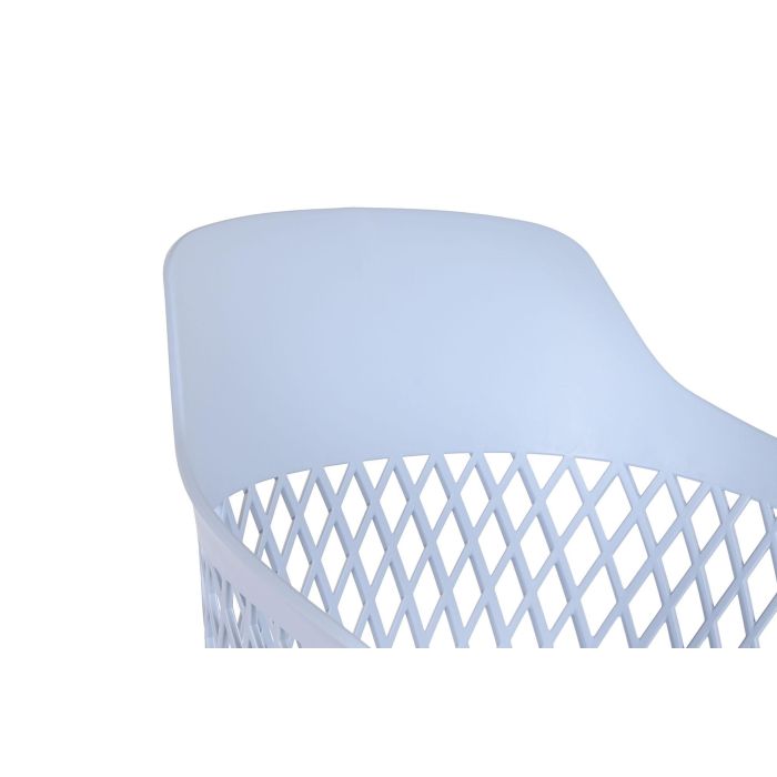 DKD Home Decor Silla Urban Shenglong 3 Azul 57 x 83.5 x 55 cm (4 Unidades) 2