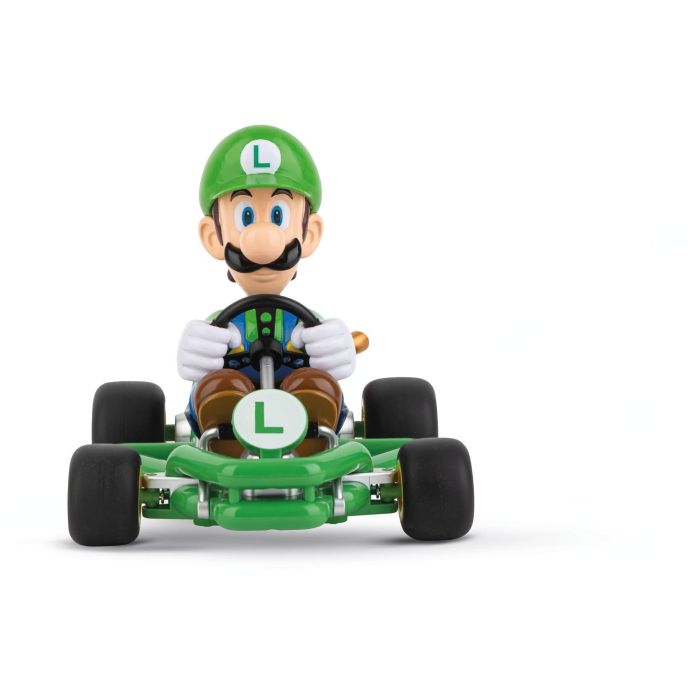 Carrera 370200984P Kart Luigi Mario Kart Pipe RC 2.4GHz Coche teledirigido 9 km/h para niños +6 años 4 Carrera 370200984P Kart Luigi Mario Kart Pipe RC 2.4GHz Coche teledirigido 9 km/h para niños +6 años 4