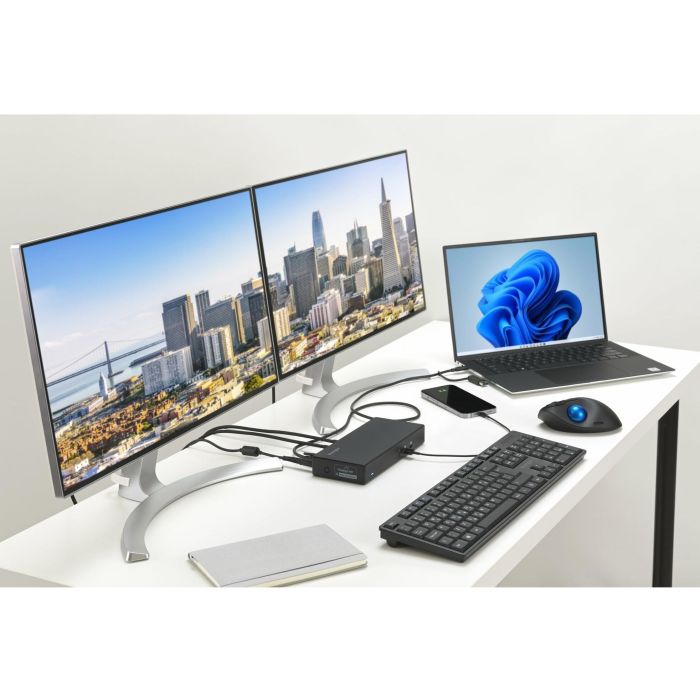 Kensington SD4781p Docking Station USB-C/A Dual 4K, 100W PD, HDMI/DisplayPort, Ethernet, Negro 6 Kensington SD4781p Docking Station USB-C/A Dual 4K, 100W PD, HDMI/DisplayPort, Ethernet, Negro 6