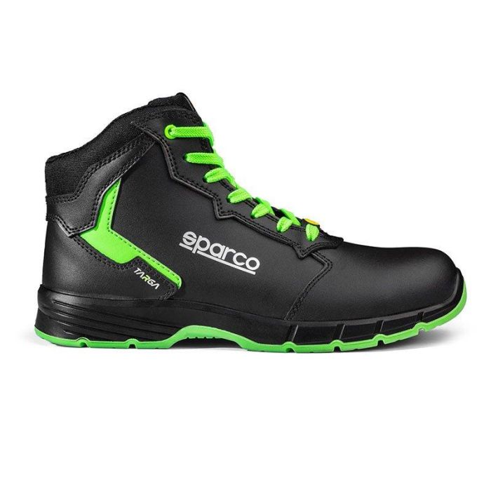 Zapato Seguridad Sparco Targa-H Willy S3S Esd Negro-Verde Talla 43 SBTB0012B0K15043 1