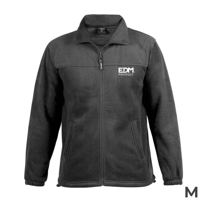 *merchandising* chaqueta polar fleece 280 g/m² con cremallera edm talla-m *merchandising* chaqueta polar fleece 280 g/m² con cremallera edm talla-m