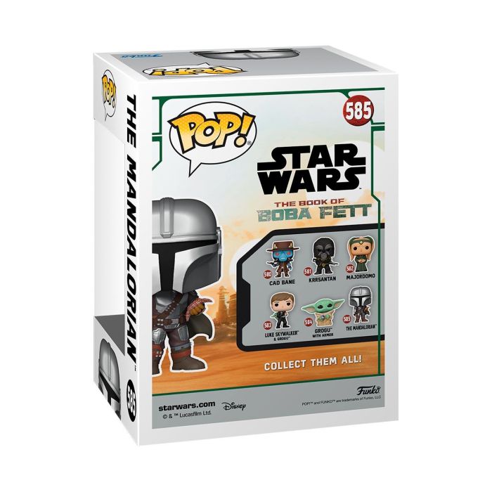 Funko 68654 Pop! Star Wars: El Mandaloriano - El Libro de Boba Fett Figura de Vinilo con Cabeza Oscilante de 9,5 cm 2 Funko 68654 Pop! Star Wars: El Mandaloriano - El Libro de Boba Fett Figura de Vinilo con Cabeza Oscilante de 9,5 cm 2
