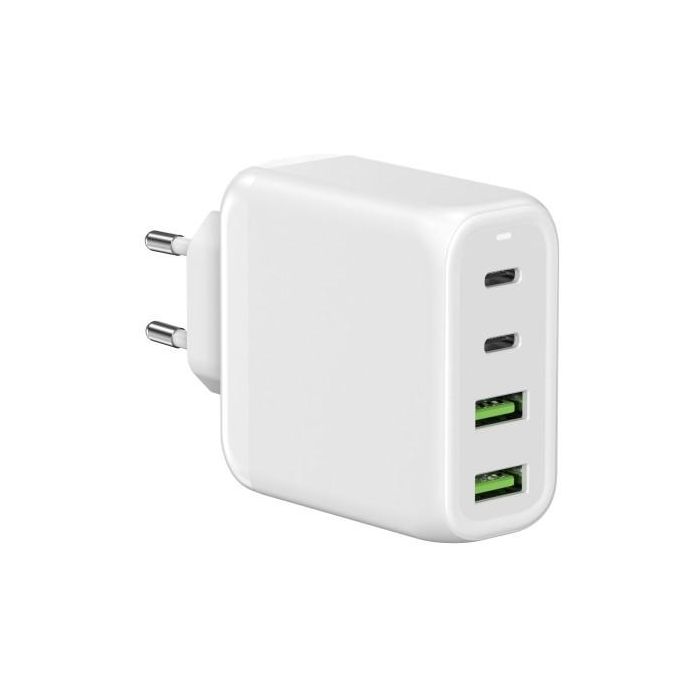 Z ALLNET Ersatznetzteil QC USB-C PD GaN Netzteil Power Supply68Watt 2x USB Typ-A QC 2x USB Typ-C**EU PLUG** 2 Z ALLNET Ersatznetzteil QC USB-C PD GaN Netzteil Power Supply68Watt 2x USB Typ-A QC 2x USB Typ-C**EU PLUG** 2