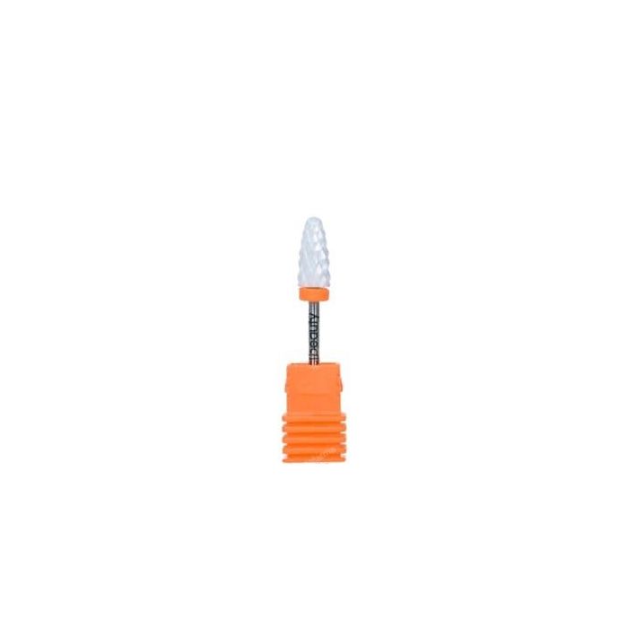 Perfect Beauty Fresa de Cerámica para Manicura 3/32" Torch Cylinder XXC - Profesional para Uñas