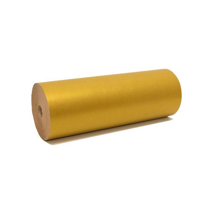 Papel De Embalar Kraft Bobina Primera Oro 31 Cm 2.8 Kg (Aprox.)