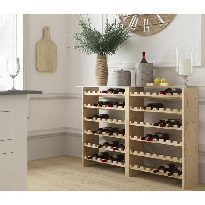 Astigarraga Botellero Merlot Pino Macizo para 16 Botellas 68.8 x 25 x 30cm 1