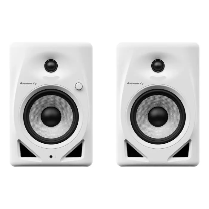 Pioneer Dj DM-50D-W Par de altavoces de monitorización Bass Reflex 2x25W Modo DJ o Producción Blanco 1
