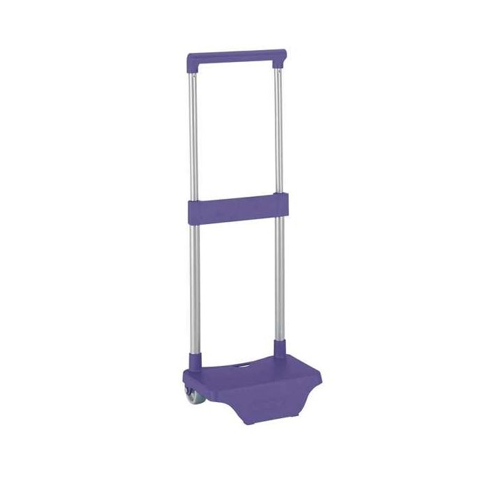 Carro Escolar Safta Portamochila Pequeño Lila 1 Carro Escolar Safta Portamochila Pequeño Lila 1