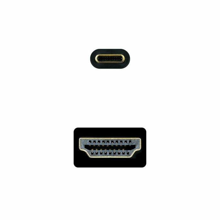 Nanocable 10.15.5135 Cable Conversor USB-C a HDMI 1.4 4K 30Hz Thunderbolt 3 5m Negro 6
