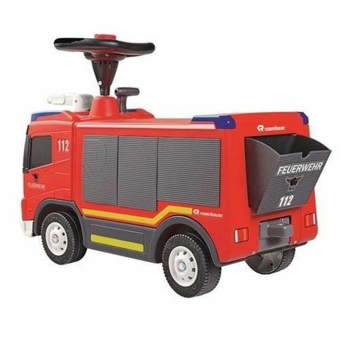 Smoby - Camión de bomberos Big Water Lance - Volante con bocina - Función lanza de agua - Al 440 mm - A partir de 2 años - Fabricado en Europa