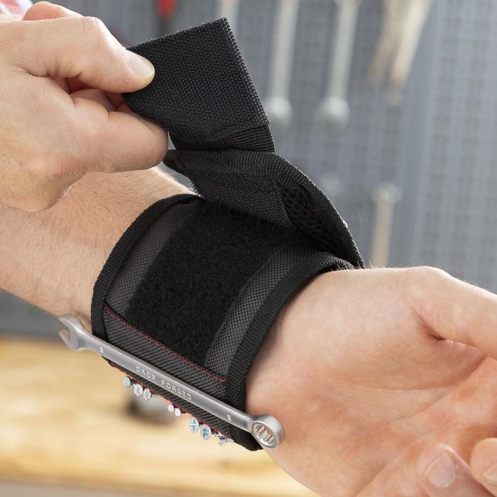 Muñequera Magnética para Bricolaje WrisTool InnovaGoods 8 Muñequera Magnética para Bricolaje WrisTool InnovaGoods 8