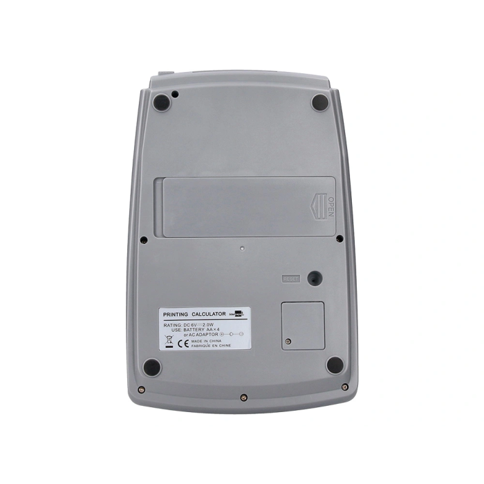 Liderpapel Calculadora Impresora 12 Dígitos Pantalla Impresión Bicolor Rollo Papel 57mm 235x155x62 mm 4
