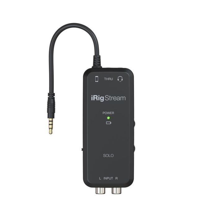IKMULTIMED iRig Stream Solo Interfaz de Audio Compacta para Streaming, 16x5.5x16 cm 3
