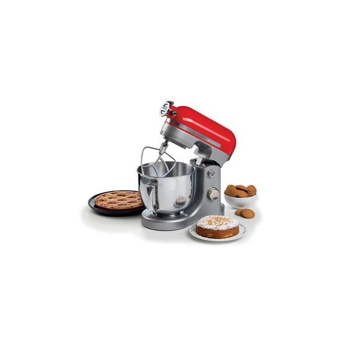 Ariete 1589/00 Robot de Cocina 5.5L 1600W Rojo con Accesorios para Amasar, Mezclar y Batir 5 Ariete 1589/00 Robot de Cocina 5.5L 1600W Rojo con Accesorios para Amasar, Mezclar y Batir 5