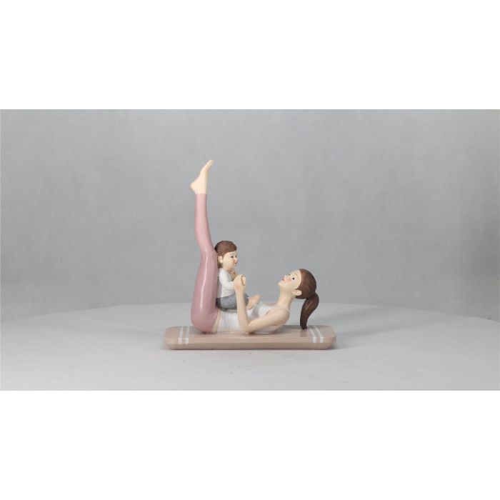 Figura Scandi DKD Home Decor Rosa 6.5 x 17 x 15.5 cm