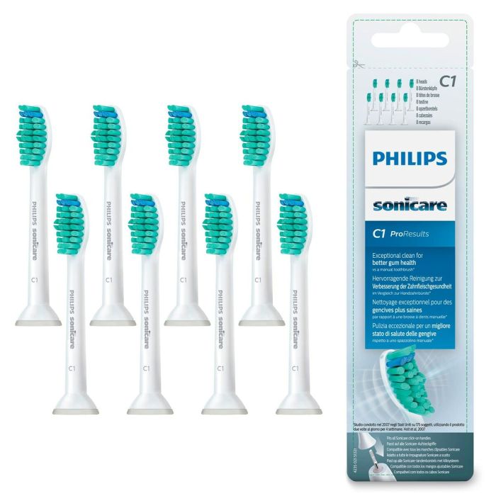 Cabezal de Recambio Philips Paquete de 8 cabezales de cepillado sónicos estándar 6