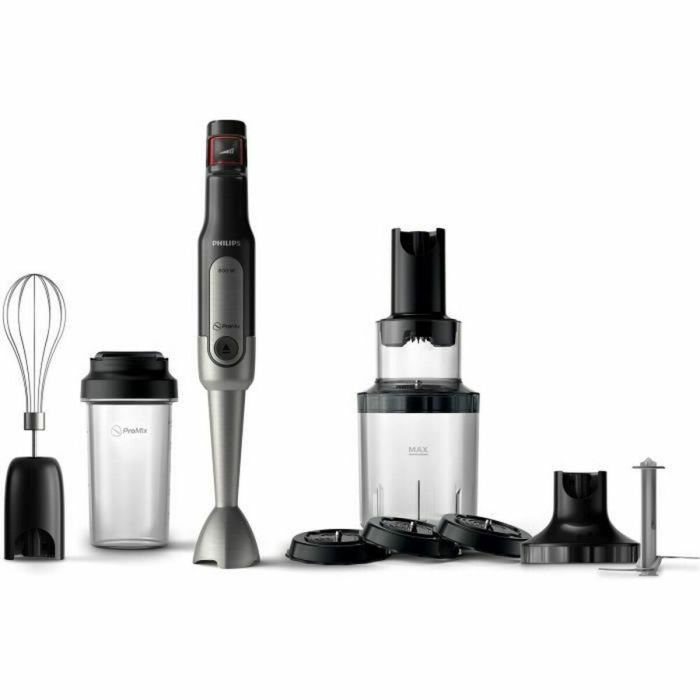 Batidora de Mano Multifunción con Accesorios Philips HR2657/90 Negro 800 W Batidora de Mano Multifunción con Accesorios Philips HR2657/90 Negro 800 W