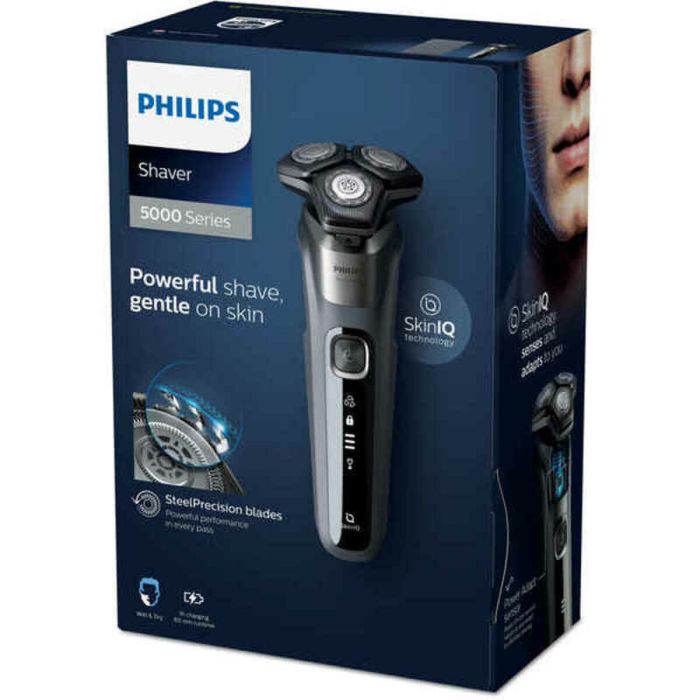 Afeitadora Eléctrica Recargable Philips Wet & Dry SteelPrecision S5587/10 Afeitadora Eléctrica Recargable Philips Wet & Dry SteelPrecision S5587/10