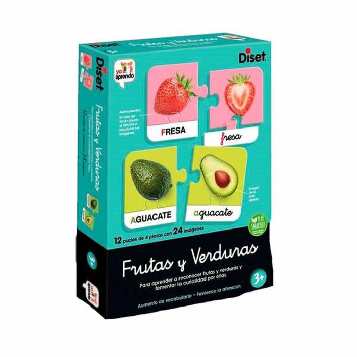 Juego Diset Educativo Frutas Y Verduras