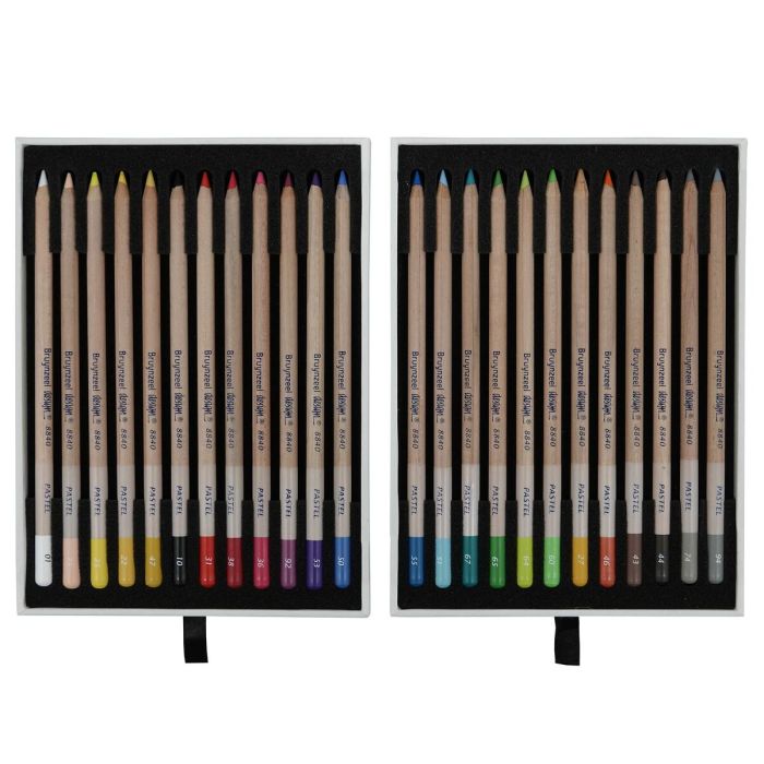 Lápices de colores Bruynzeel Design Pastel 24 Piezas Multicolor 1