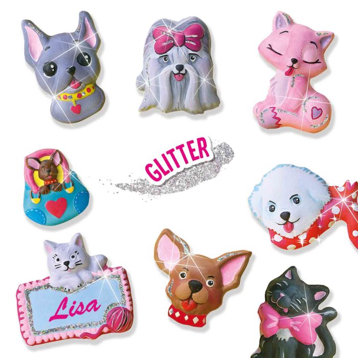 Juego de Manualidades SES Creative Plaster casting dogs and cats 3