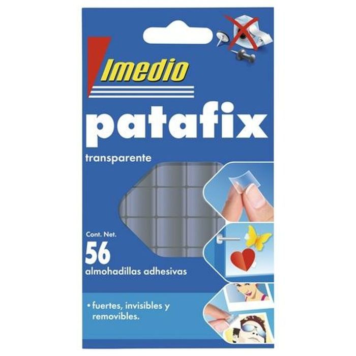 Adhesivos Imedio Patafix Doble cara Transparente (12 Unidades) 1