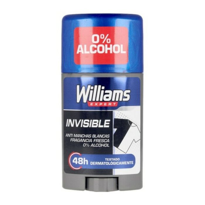 Desodorante en Stick Invisible Williams Invisible H (75 ml) 75 ml Desodorante en Stick Invisible Williams Invisible H (75 ml) 75 ml