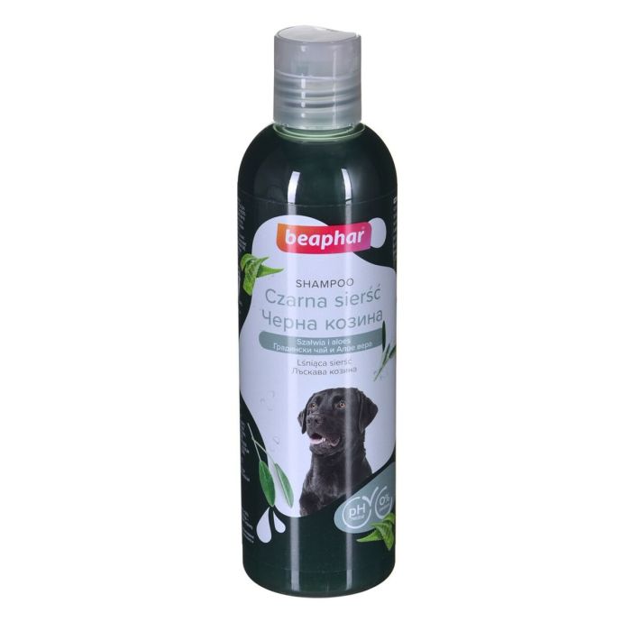 Champú para mascotas Beaphar Black coat 250 ml Champú para mascotas Beaphar Black coat 250 ml