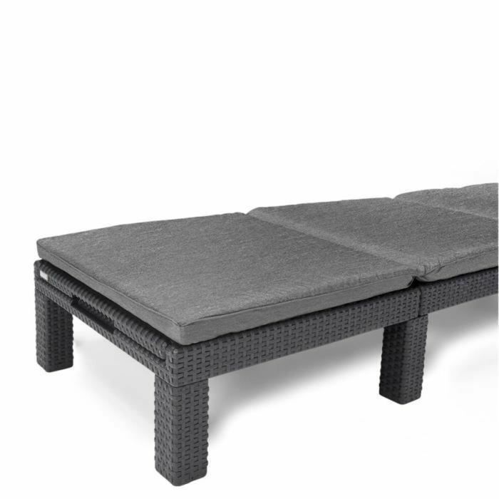 Tumbona Allibert by KETER Daytona De Luxe 187 x 58 x 29 cm Gris 1