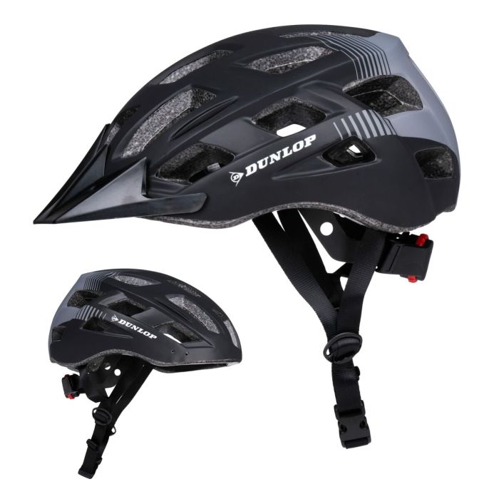 Casco bicicleta con leds rojos talla m 55 - 58 cm Casco bicicleta con leds rojos talla m 55 - 58 cm