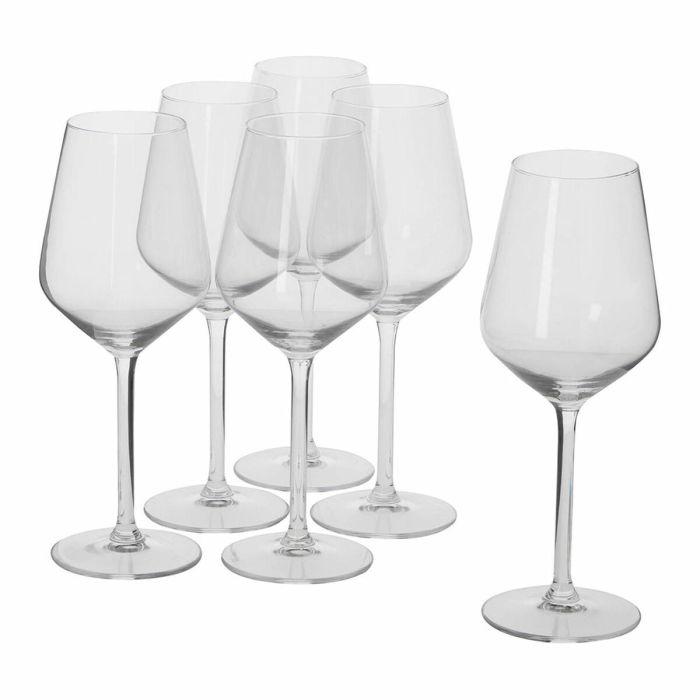Set de copas de vino Alpina Transparente 370 ml (6 Unidades) 4