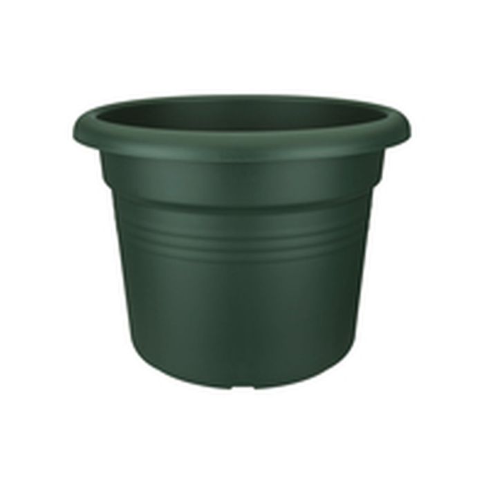 Jardinera Elho Green Basics Cilinder 65 - Verde - Ø 64 x H 49 cm - exterior - 100% reciclado