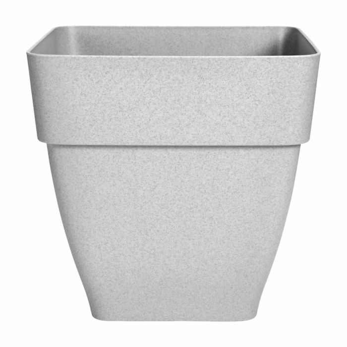 Jardinera Elho Vibia Campana Square 37 - Gris - Ø 36 x H 36 cm - exterior - 100% reciclado