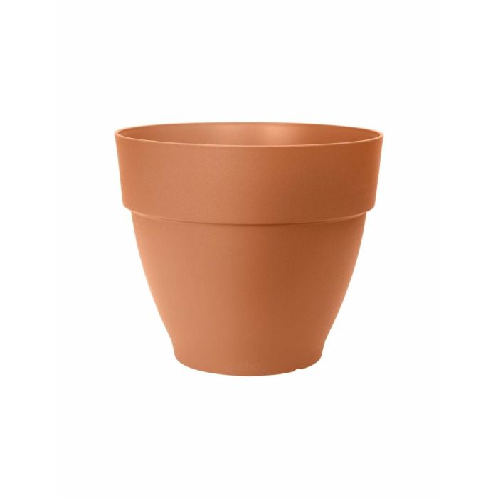 Jardinera Redonda Elho Vibia Campana 55 - Marrón - Ø 55 x H 47 cm - exterior - 100% reciclado