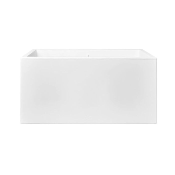 Maceta Elho 59 x 30 x 29 cm Blanco Plástico Rectangular Moderno 5