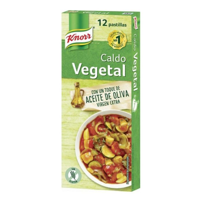 Caldo Knorr Verduras Pastilla (12 uds) Caldo Knorr Verduras Pastilla (12 uds)