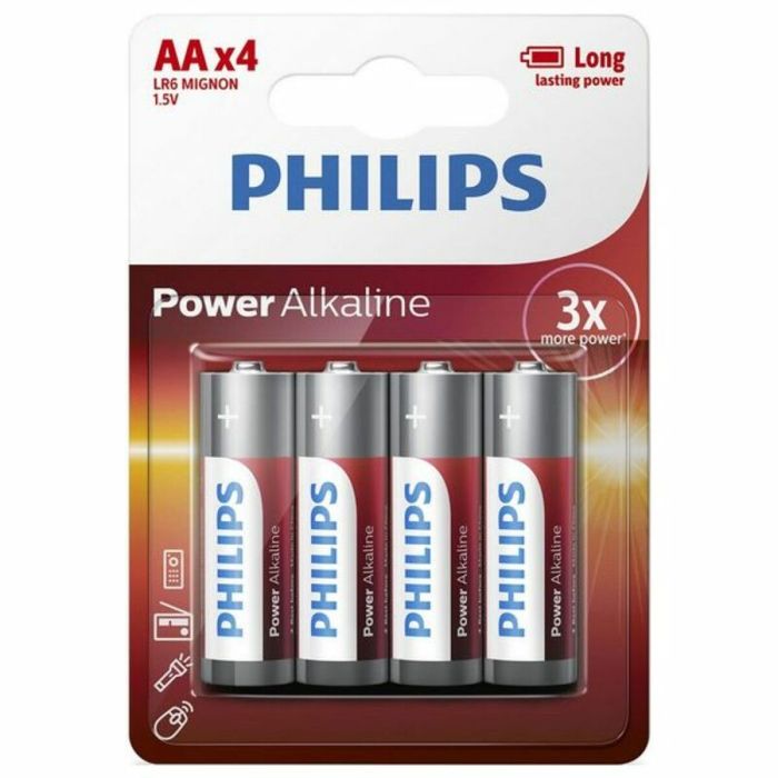 Pilas Philips Batería LR6P4B/10 1
