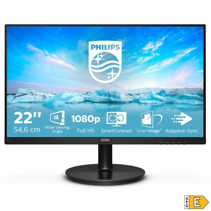Monitor Philips 221V8 21,5" LED VA Flicker free 50-60  Hz 4