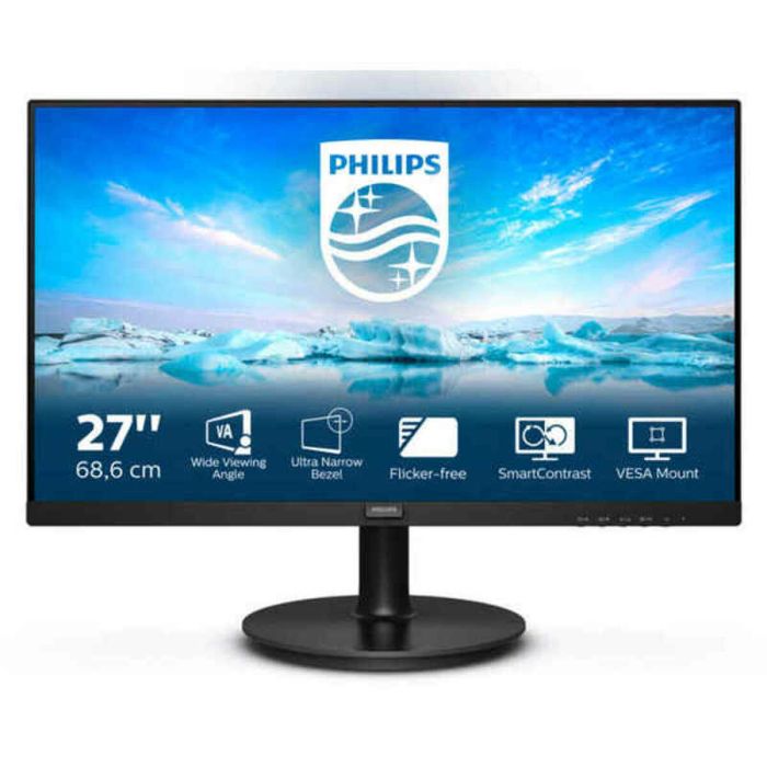 Monitor Philips 271V8LA 27"/ Full HD/ Multimedia/ Negro