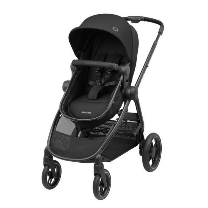 MAXI-COSI Zelia3 City Stroller - Essential Black - Desde el nacimiento hasta los 4 años