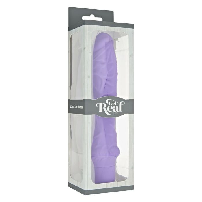 Vibrador realista Get Real by Toyjoy Morado 1