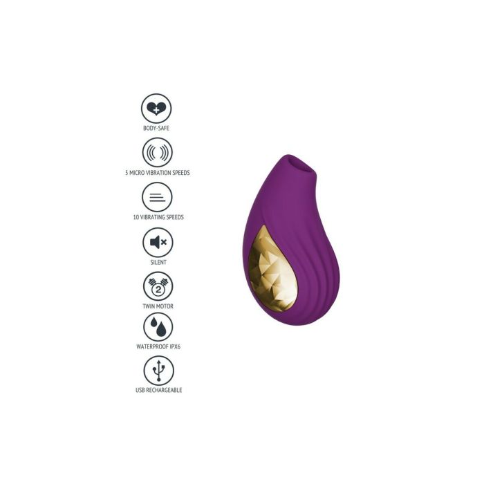 Vibrador Toy Joy Morado 4