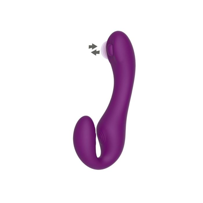 Vibrador Punto G Toy Joy Morado 12