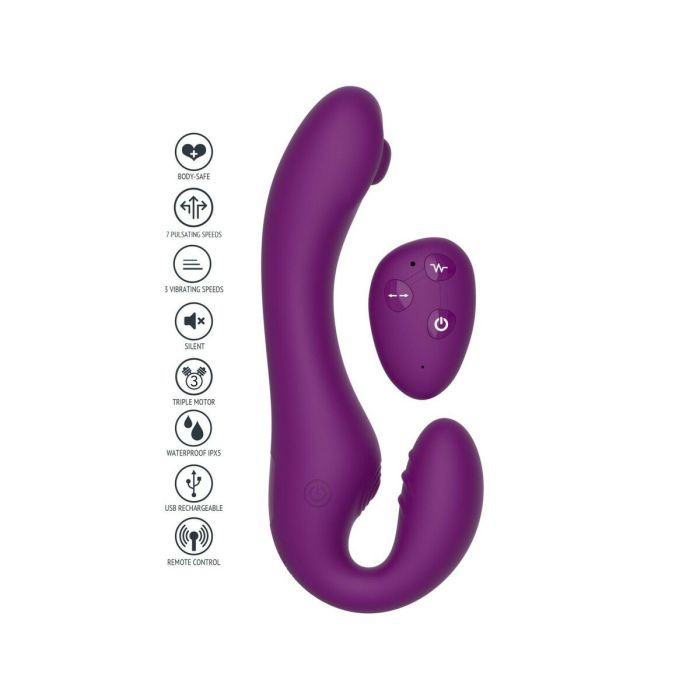 Vibrador Punto G Toy Joy Morado 11