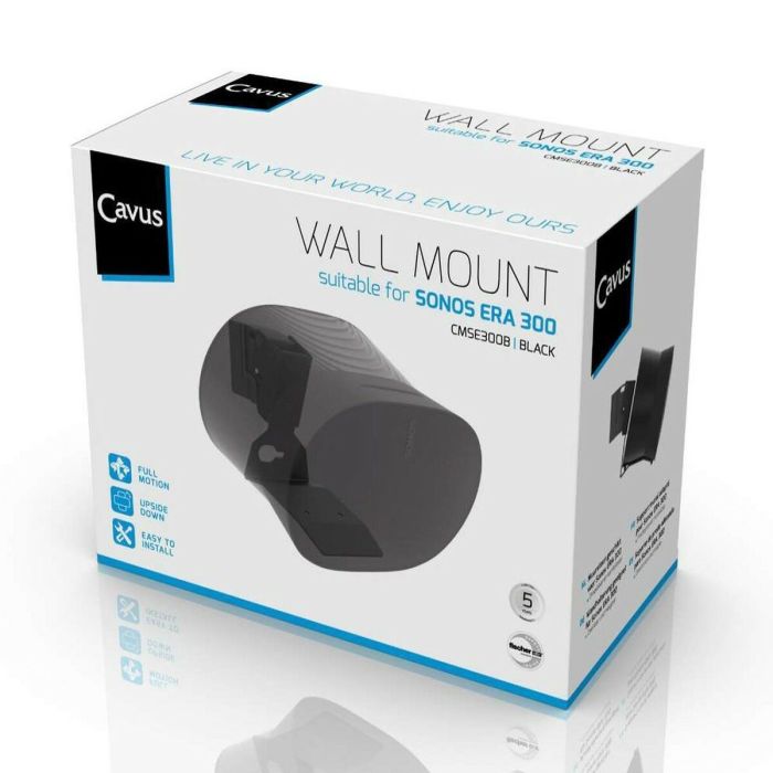 Soporte Altavoz Cavus Era 300 Negro 1 Soporte Altavoz Cavus Era 300 Negro 1