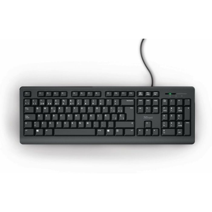 Teclado Trust Taro Qwerty Español Negro 2