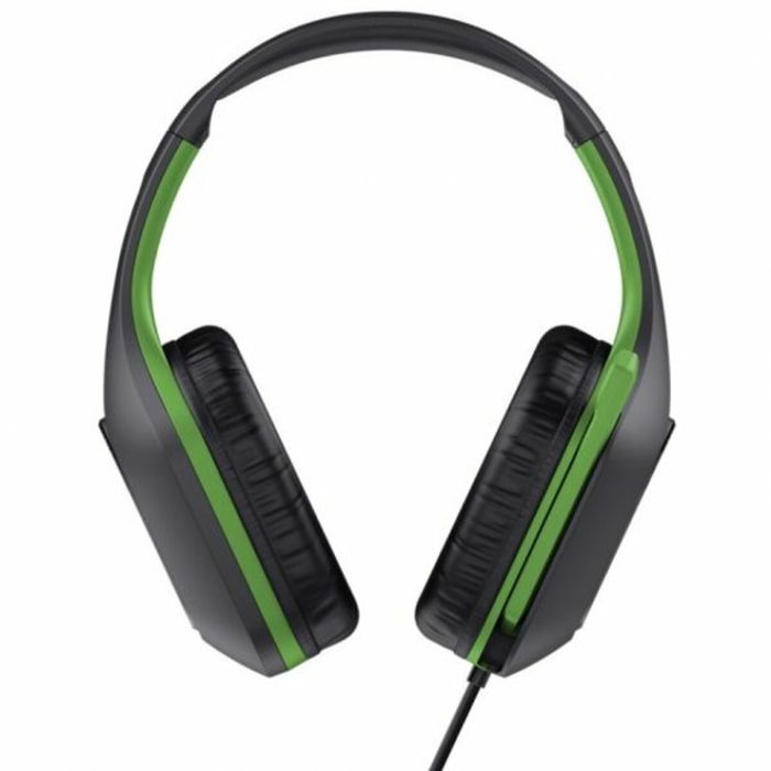 Auriculares con Micrófono Trust GXT 415S Zirox Negro Verde Negro/Verde 2