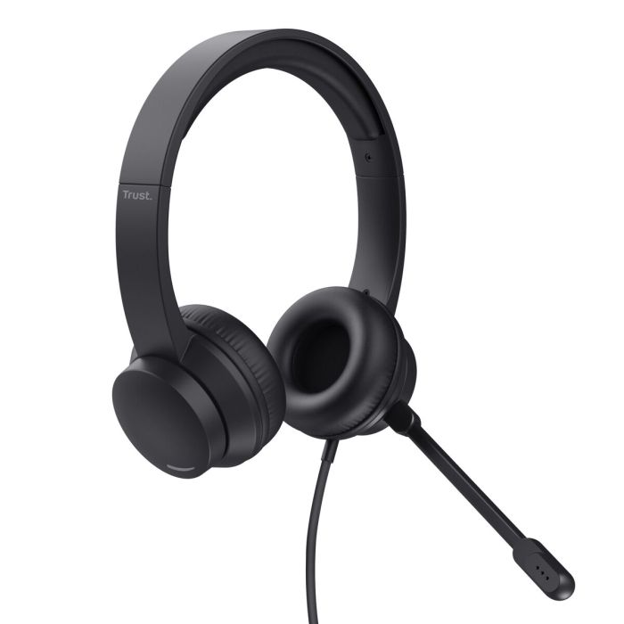 Auriculares con Micrófono Trust 25087 Negro